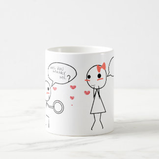 Mug Magique Épousez-moi