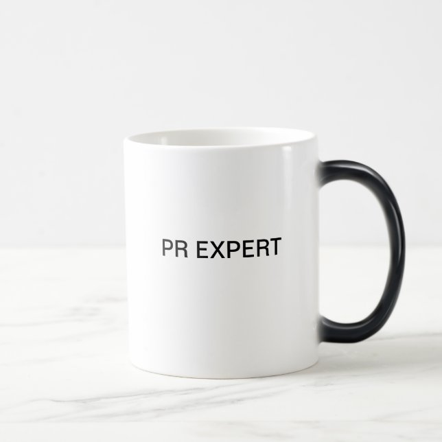 MUG MAGIQUE EXPERT EN MATIÈRE DE P.R. (Droite)