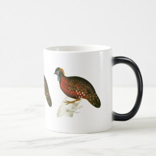 Mug Magique Faisan à cornes cramoisi