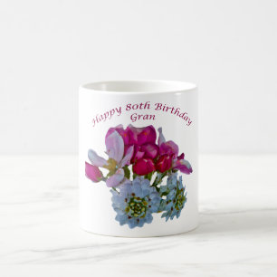 Mug Magique Joyeux 80e Anniversaire -Gran