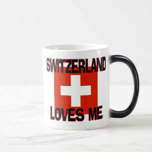Mug Magique La Suisse m'aime