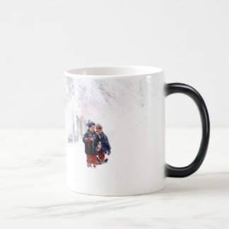 Mug Magique La tempête de neige des enfants