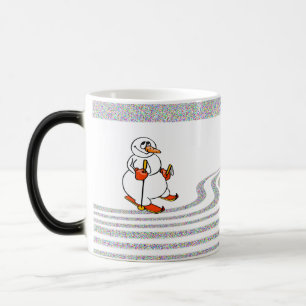 Mug Magique Le Bonhomme de Neige qui Ski -