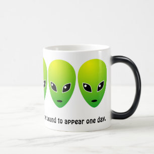 Mug Magique Les Aliens doivent apparaître