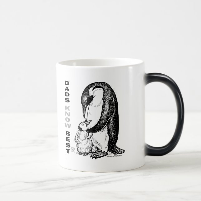 Mug Magique Les papas connaissent mieux (Droite)