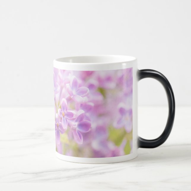 Mug Magique Lilac Fleurs Mist (Droite)