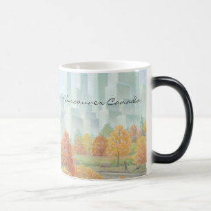 Mug Magique Lunettes de mousse Souvenir de Vancouver