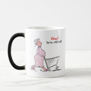 Mug Magique Madame ayant une bouffée de chaleur