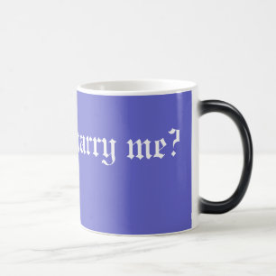 Mug Magique M'épouserez-vous ? Manière unique de sauter la