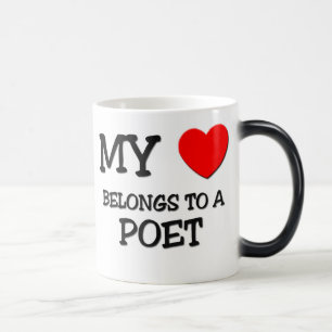 Mug Magique Mon coeur appartient à un POÈTE