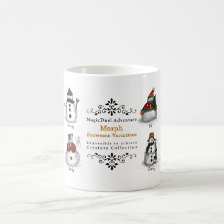 Mug Magique Morph les variations de bonhomme de neige