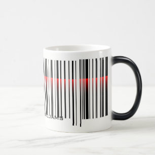 Mug Magique Numérisation du code à barres et du laser