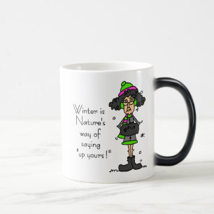 Mug Magique Pas un fan d'hiver