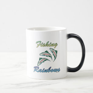 Mug Magique Pêche Arc-en-ciel Pêche Truite arc-en-ciel