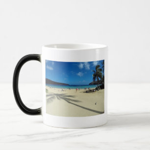 Mug Magique Plage de baie d'Hawaï Hanauma