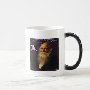 Mug Magique Poème floral de William Cullen Bryant