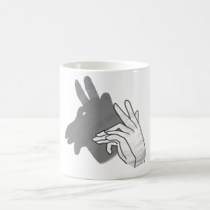 Mug Magique Silhouette à la main Billy Goat Grey