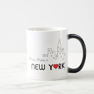 Mug Magique Toujours heureux à New York