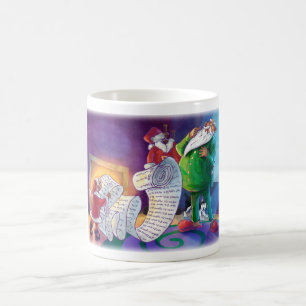 Mug Magique Vérifier deux fois Père Noël