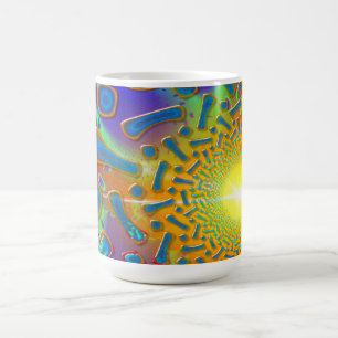 Mug Magique Verre 3D semi-sonique fractal
