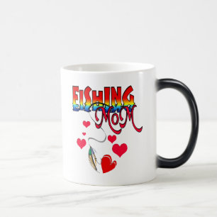 Mug Magique Vêtements de maman de pêche