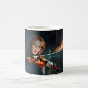 Mug Magique Violon en feu
