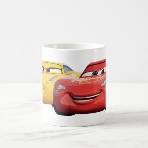Mug Magique Voitures 3 Éclair McQueen & Cruz Ramirez