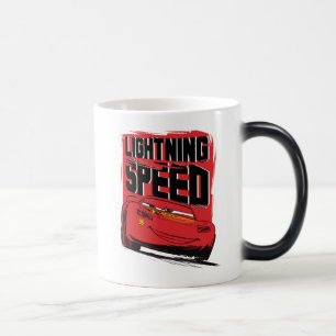 Mug Magique Voitures 3 Éclair McQueen - Vitesse d'éclair