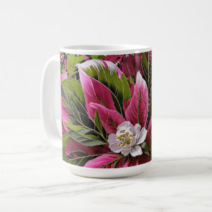 Mug Magnifique composition florale accrocheuse
