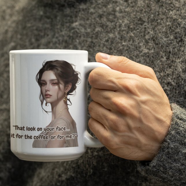 Mug Magnifique Fille d'Anime (Créateur téléchargé)