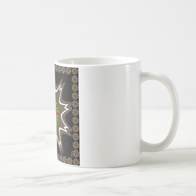 Mug Magnifique Motif Culturel Kenya Géométrique (Droite)