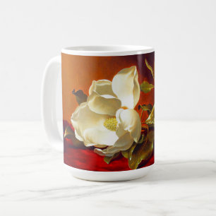 Mug Magnolia sur Red Velvet Martin Johnson Heade