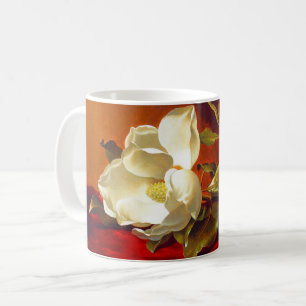 Mug Magnolia sur Red Velvet Martin Johnson Heade