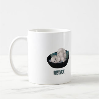 Mug mags drôle chat relax