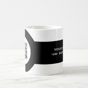 Mug magstrip personnalisable de code de QR