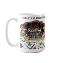 Mug Mahjong personnalisé pour les amateurs de livr