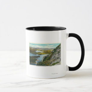 Mug Maiden Cliff Vue du lac Megunticook