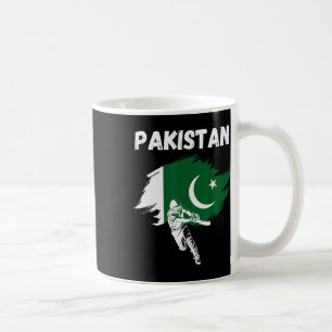 Mug Maillot de cricket pakistanais Drapeau du Pakistan