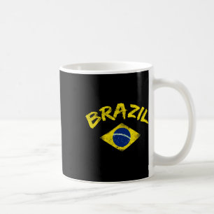 Mug Maillot de foot du Brésil drapeau national brésili