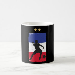 Mug Maillot de football de la France Fan de football D