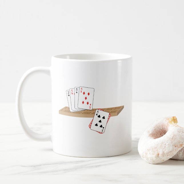 Mug Main de Cribbage (Avec donut)