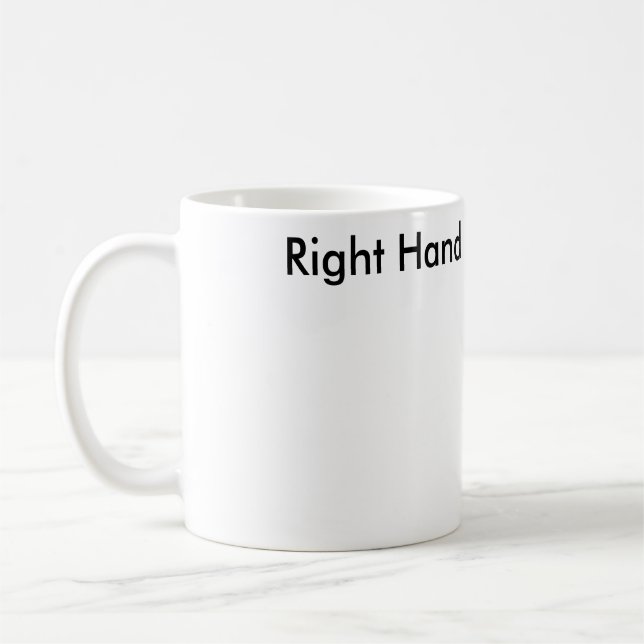 Mug Main droite. Main gauche. Main gauche. Main droite (Gauche)