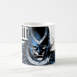 Mug Main noire - Collage bleu