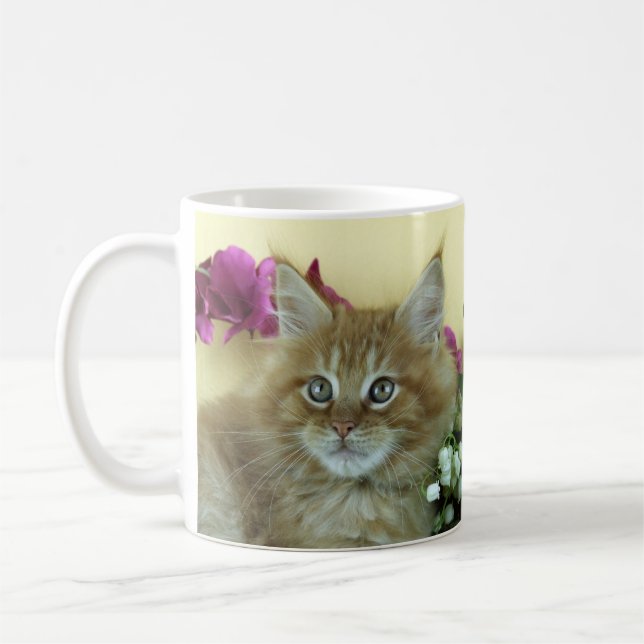 Mug Maine Coon kitten (Left)