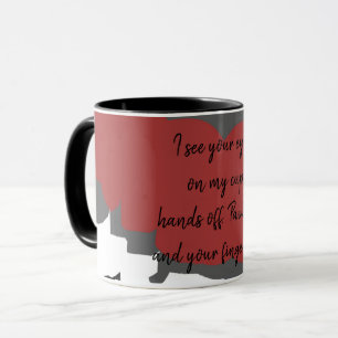 Mug Mains de ma coupe de Joe