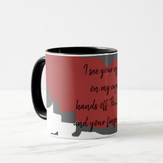 Mug Mains de ma coupe de Joe