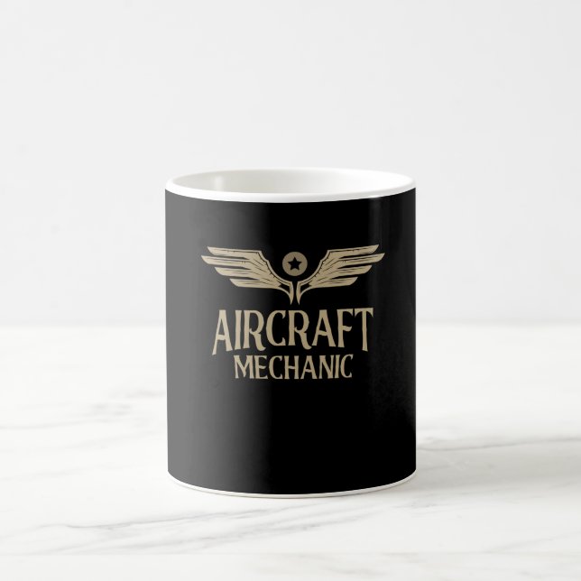 Mug Maintenance de l'avion mécanique de l'aviation (Centre)