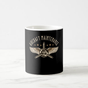Mug Maintenance des aéronefs Avion Mécanique de l'aéro