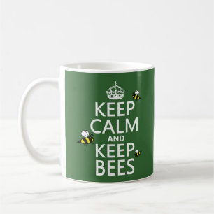 Mug Maintenez calme et gardez les abeilles - toutes