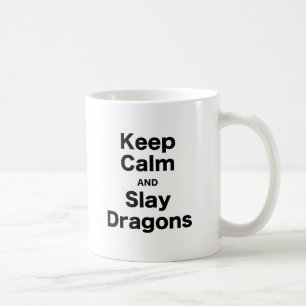 Mug Maintenez calme et massacrez les dragons